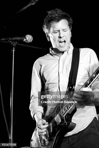 Mac McCaughan of Superchunk performs onstage at the Music Opening Party during SXSW at The Main on March 13, 2018 in Austin, Texas.