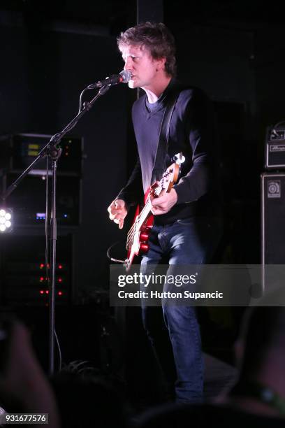 Jason Narducy of Superchunk performs onstage at the Music Opening Party during SXSW at The Main on March 13, 2018 in Austin, Texas.