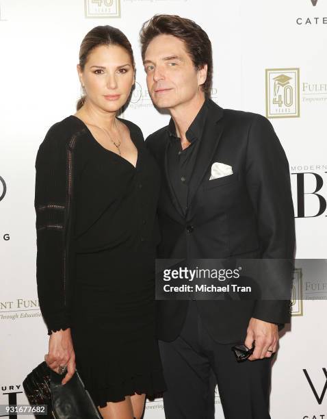 Daisy Fuentes and Richard Marx attend A Legacy of Changing Lives presented by The Fulfillment Fund held at The Ray Dolby Ballroom at Hollywood &...