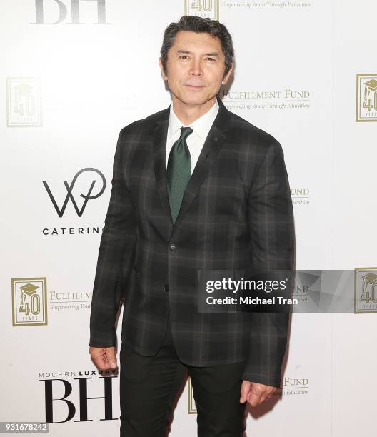 Lou Diamond Phillips attends A Legacy of Changing Lives presented by The Fulfillment Fund held at The Ray Dolby Ballroom at Hollywood & Highland...