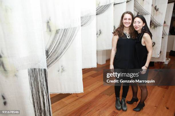 Victoria Manganiello and Sang-hee O'Reilly during the Sara Kay, Tracy Stern and Mariebelle Lieberman Host Party to Celebrate Launch of Artist In...