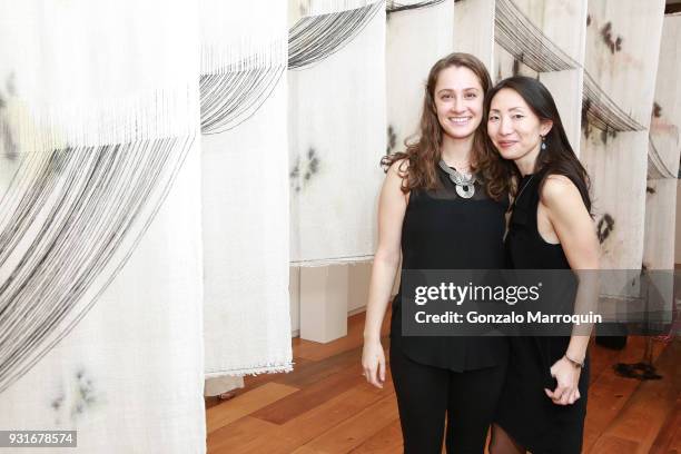 Victoria Manganiello and Sang-hee O'Reilly during the Sara Kay, Tracy Stern and Mariebelle Lieberman Host Party to Celebrate Launch of Artist In...