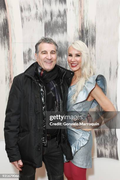 Jerry Turco and Tracy Stern during the Sara Kay, Tracy Stern and Mariebelle Lieberman Host Party to Celebrate Launch of Artist In Residence Program...