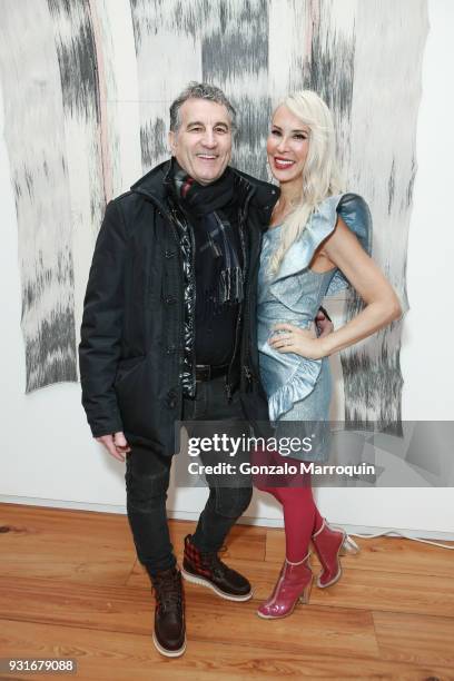 Jerry Turco and Tracy Stern during the Sara Kay, Tracy Stern and Mariebelle Lieberman Host Party to Celebrate Launch of Artist In Residence Program...
