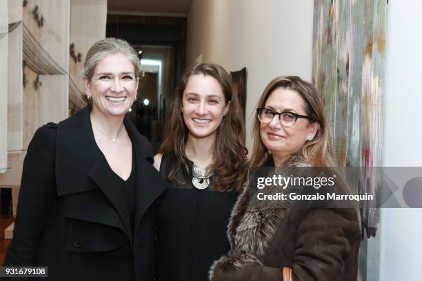 Victoria Vinokur, Victoria Manganiello and Rachel Pouyafar during the Sara Kay, Tracy Stern and Mariebelle Lieberman Host Party to Celebrate Launch...