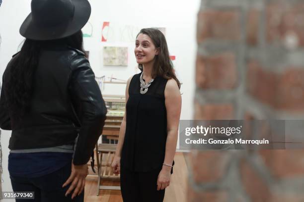 Artist Victoria Manganiello during the Sara Kay, Tracy Stern and Mariebelle Lieberman Host Party to Celebrate Launch of Artist In Residence Program...