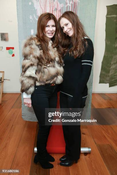 Lisa Sinclair and Lori Moss during the Sara Kay, Tracy Stern and Mariebelle Lieberman Host Party to Celebrate Launch of Artist In Residence Program...