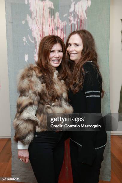 Lisa Sinclair and Lori Moss during the Sara Kay, Tracy Stern and Mariebelle Lieberman Host Party to Celebrate Launch of Artist In Residence Program...
