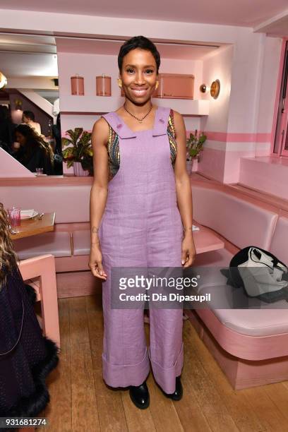 Jodie Patterson attends the Trans Awareness Dinner at Pietro Nolita on March 13, 2018 in New York City.