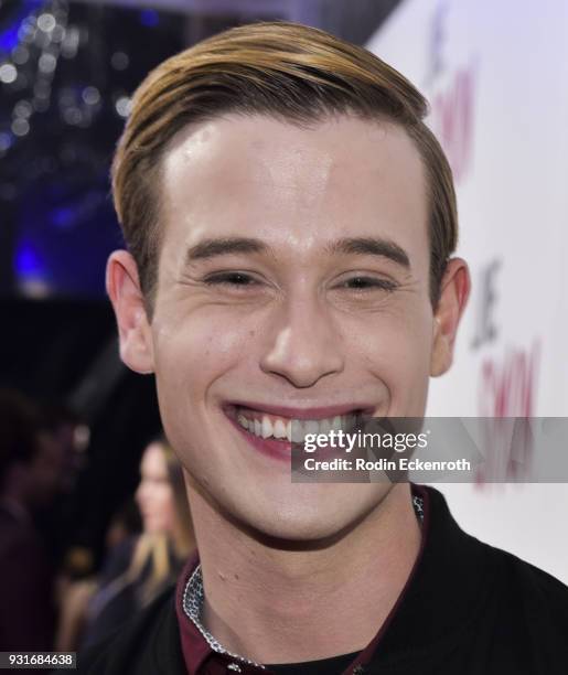 Tyler Henry attends a special screening of 20th Century Fox's "Love, Simon" at Westfield Century City on March 13, 2018 in Los Angeles, California.