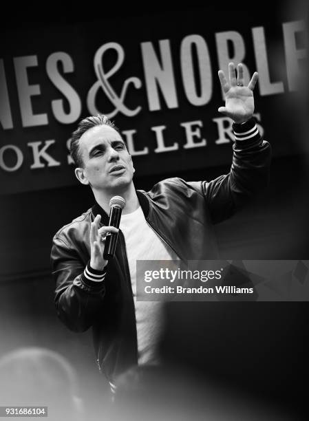 Comedian Sebastian Maniscalco during the signing of his new book, "Stay Hungry" at Barnes & Noble at The Grove on March 13, 2018 in Los Angeles,...