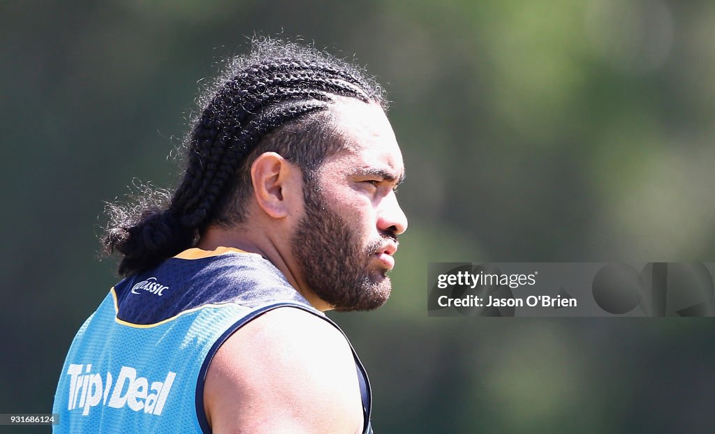 Gold Coast Titans Training Session