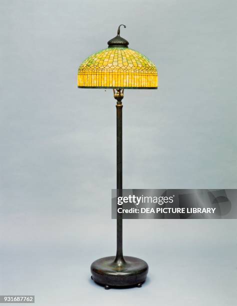 Floor lamp, by Tiffany and Co, New York, United States of America, 20th century.