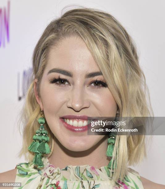 Kelsey Darragh attends a special screening of 20th Century Fox's "Love, Simon" at Westfield Century City on March 13, 2018 in Los Angeles, California.