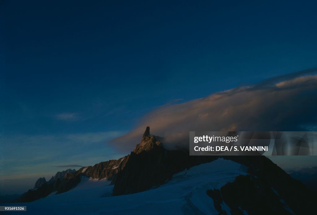 Dent du Geant, Graian Alps, Aosta Valley, Italy