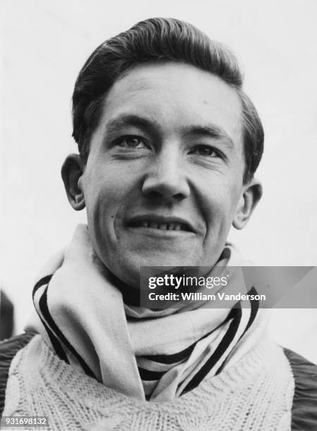 British rower Tony Butcher of Queen's College, Cambridge, who is being considered for the Cambridge University boat race crew, 29th January 1947. He...