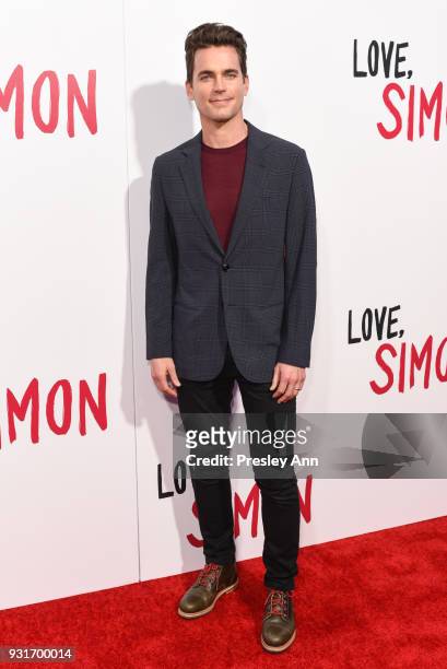 Matt Bomer attends Special Screening Of 20th Century Fox's "Love, Simon" - Arrivals at Westfield Century City on March 13, 2018 in Century City,...