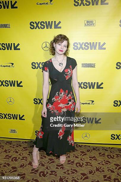 Chloe Levine attends the premiere of "The Ranger" at Alamo Drafthouse Ritz During South By Southwest on March 12, 2018 in Austin, Texas.