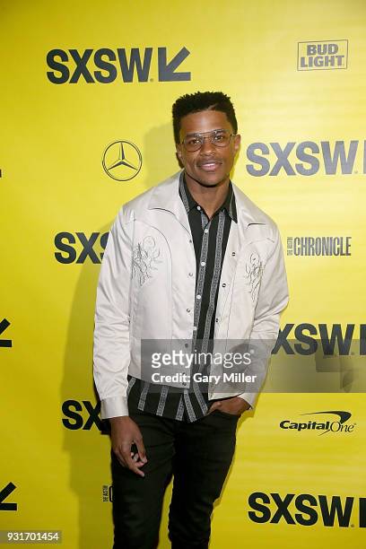 Jeremy Pope attends the premiere of "The Ranger" at Alamo Drafthouse Ritz During South By Southwest on March 12, 2018 in Austin, Texas.
