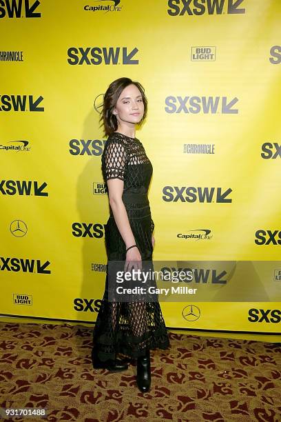 Amanda Grace Benitez attends the premiere of "The Ranger" at Alamo Drafthouse Ritz During South By Southwest on March 12, 2018 in Austin, Texas.