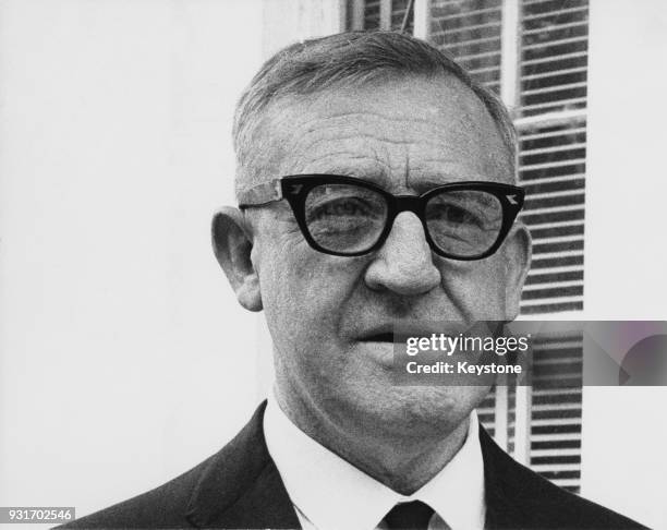 Australian politician Arthur Calwell , circa 1960.