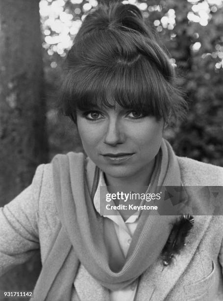 French singer and actress Karen Cheryl, 21st August 1979.