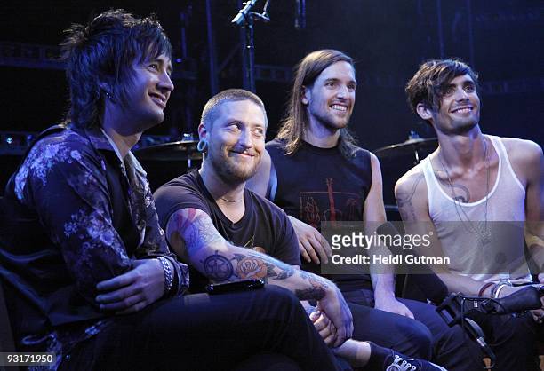 The All-American Rejects will appear on Walt Disney Television via Getty Images's "One Life to Live" on Friday, December 4 and Monday, December 7....