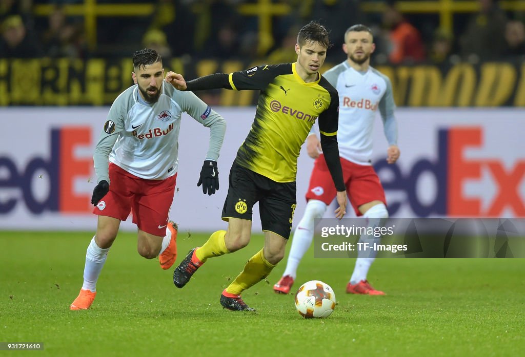 Borussia Dortmund v FC Red Bull Salzburg - UEFA Europa League Round of 16: First Leg