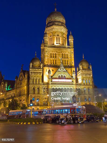 mumbai vt station - mumbai train stock pictures, royalty-free photos & images