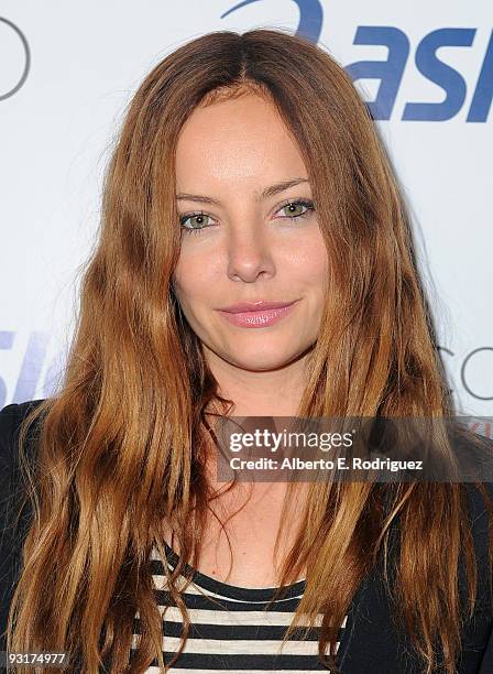 Actress Bijou Phillips arrives at the Leona Lewis "Echo" album completion party held at the Hyde Lounge on November 17, 2009 in Los Angeles,...