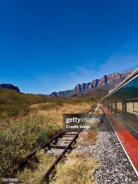 copper canyon train - chihuahua mexico stock pictures, royalty-free photos & images