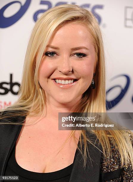 Singer Samantha Marq arrives at the Leona Lewis "Echo" album completion party held at the Hyde Lounge on November 17, 2009 in Los Angeles, California.