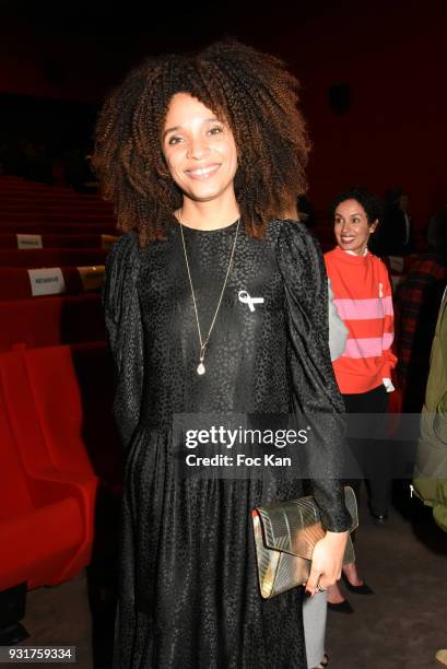 Stefi Celma attends 'Mobile Film Festival 2018' at Mk2 Bibliotheque on March 13, 2018 in Paris, France.