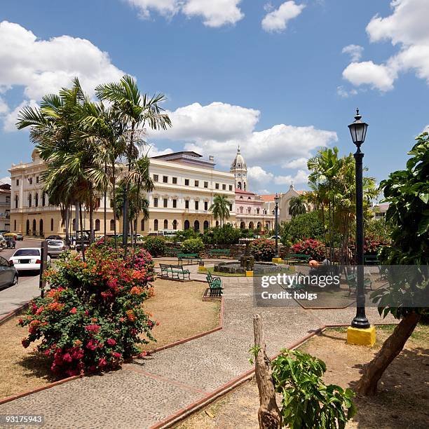 panama city - casco viejo district - panama city stock pictures, royalty-free photos & images