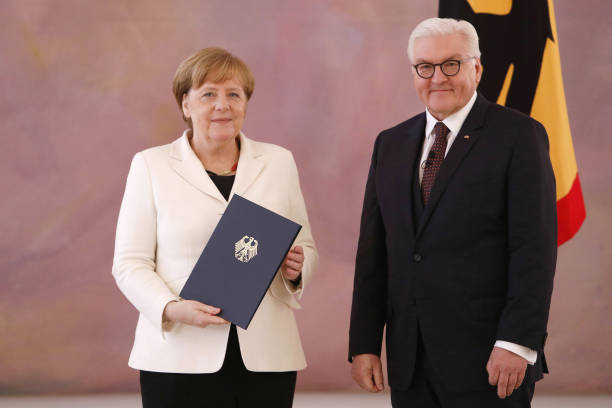 DEU: New German Government Sworn In, Merkel Takes Fourth Term