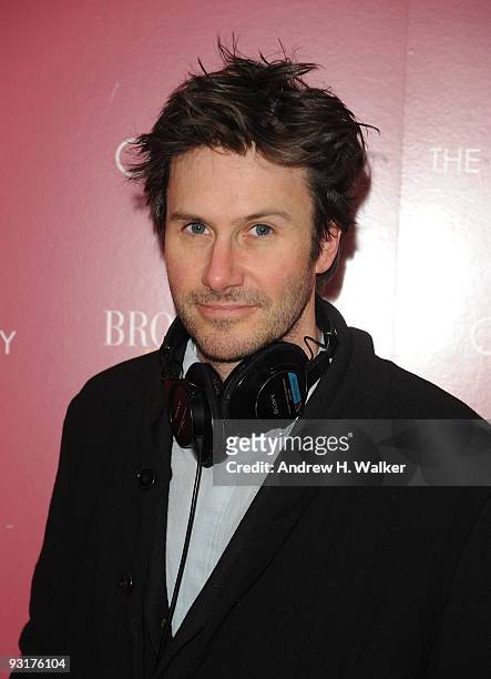 Actor Josh Hamilton attends The Cinema Society & Calvin Klein Collection Host A Screening Of "Broken Embraces" at the Crosby Street Hotel on November...