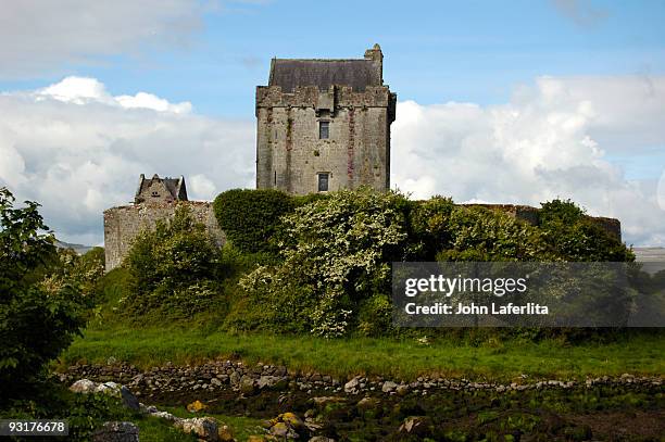 dunguaire castle - kinvara stock pictures, royalty-free photos & images