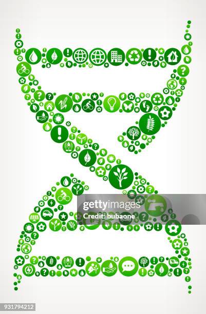 dna-strang natur und umweltschutz-symbol muster - dna strand stock-grafiken, -clipart, -cartoons und -symbole