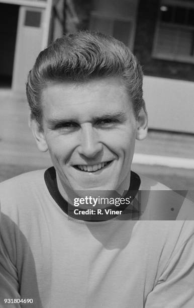 British soccer player Bobby Thomson of Wolverhampton Wanderers FC, UK, 20th August 1968.