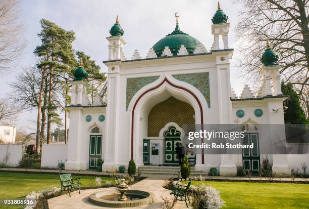 General view of the Shah Jahan Mosque on March 2, 2011 in Woking, England. The Shah Jahan, England's first purpose-built Muslim place of worship, has...