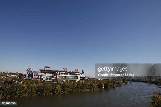 Exterior general view before the Tennessee Titans game against the Jacksonville Jaguars at LP Field on November 1, 2009 in Nashville, Tennessee.