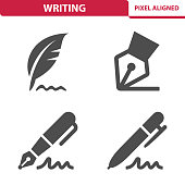 Writing Icons