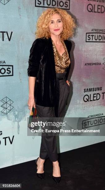 Cristina Fernandez attends the Atresmedia Studios photocall at the Barcelo Theater on March 13, 2018 in Madrid, Spain.