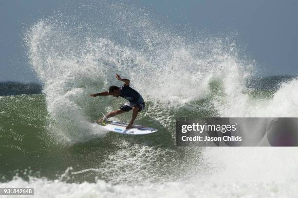 Michel Bourez was a standout performer in his victories in round 3 and round 4 at Snapper Rocks, Coolangatta for The Quiksilver Pro Gold Coast, World...