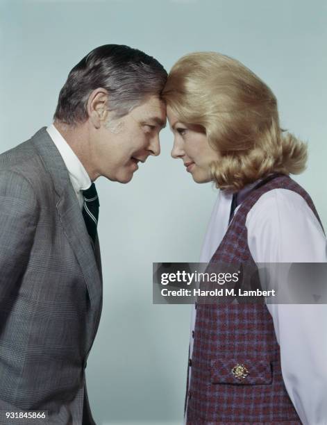 Close-up of couple looking at each other