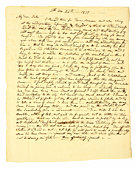 Early handwritten personal letter dated 1819.