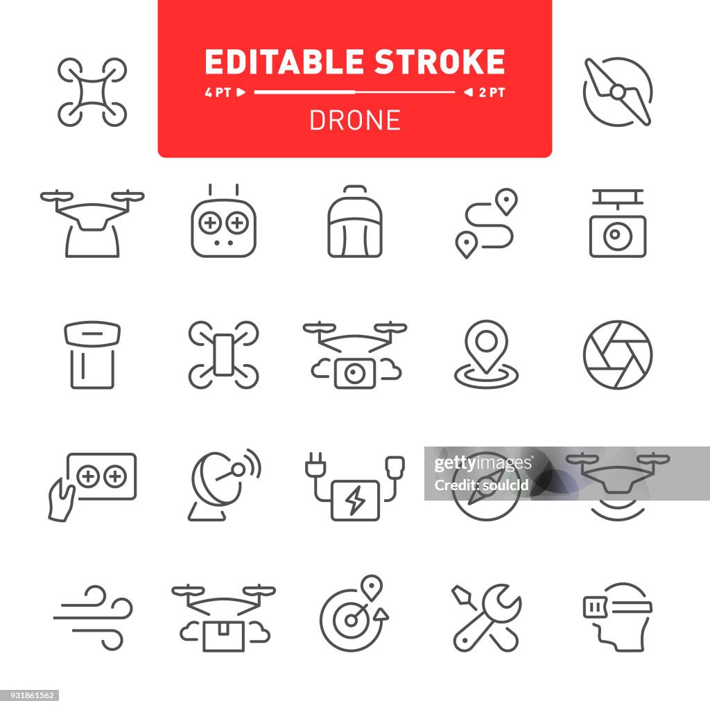 Drone Icons