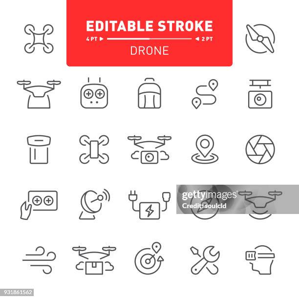 drone icons - virtual games icons stock illustrations