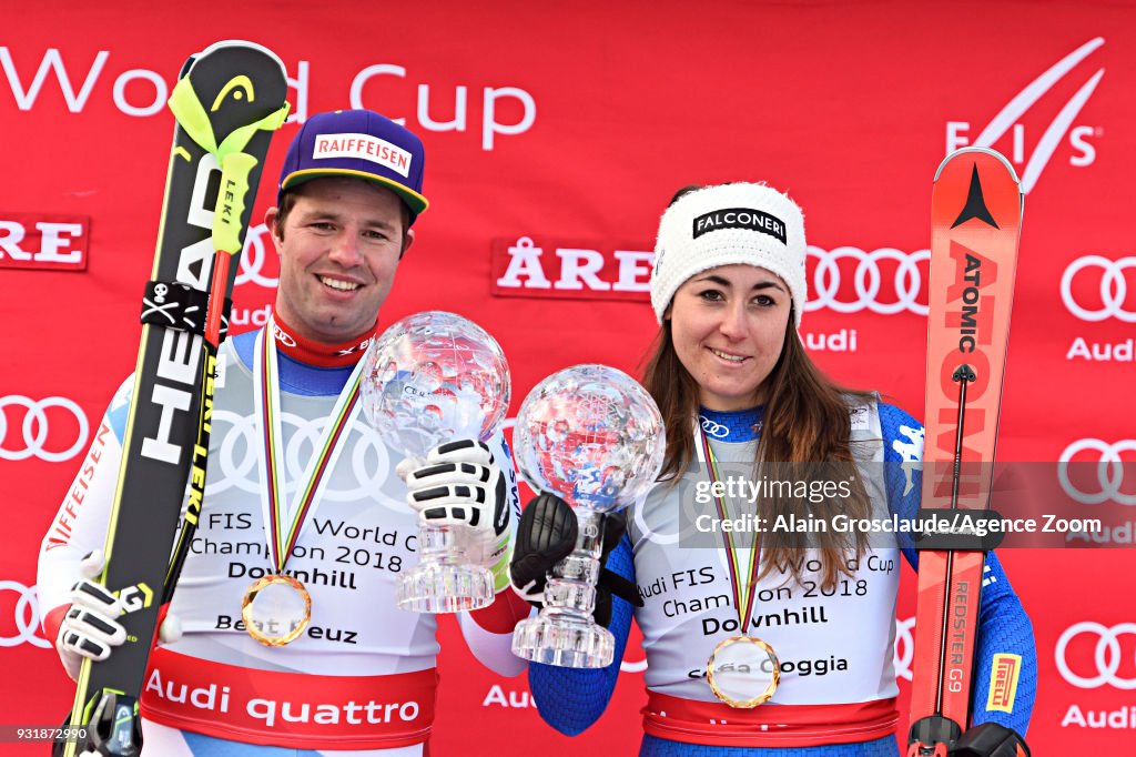 Audi FIS Alpine Ski World Cup Finals - Men's and Women's Downhill