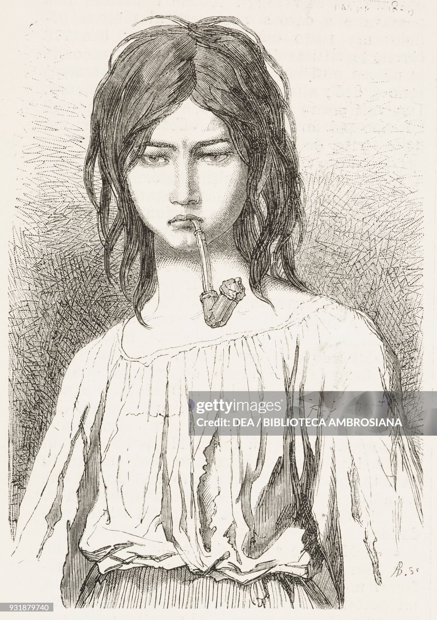 Gypsy girl, From the Bosnian border